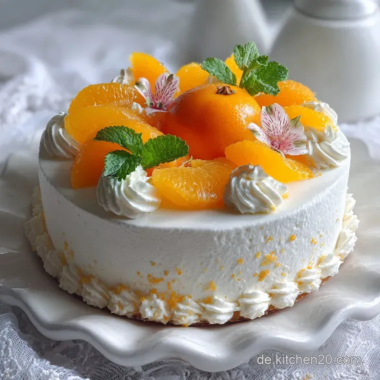 Calypsotorte Mandarinen-Sahne: Einfaches Originalrezept