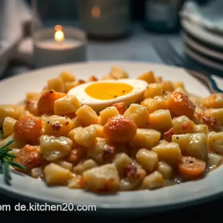 Cremige Herzoginnenkartoffeln mit goldener Kruste