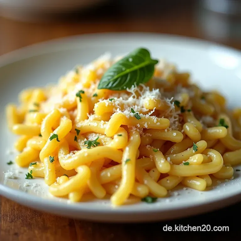 Cremige OrzoNudeln mit Zitrone Parmesan Komfort wie Risotto