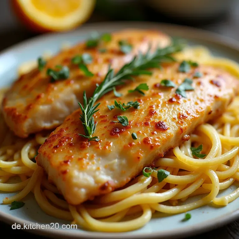Schnelle Seelenw&auml;rmer Cremiges H&auml;hnchenZitronenGeschnetzeltes