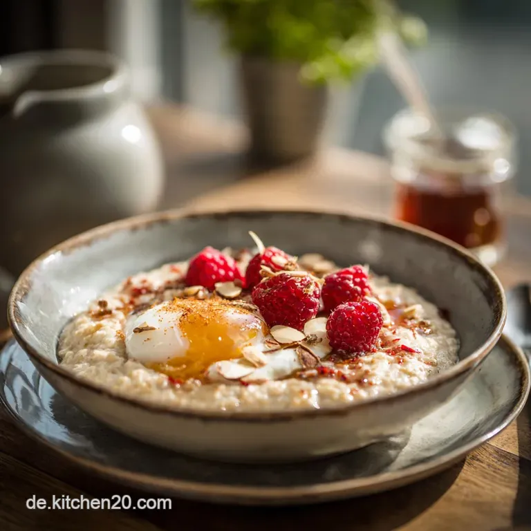 Low Carb Porridge: Cremiges Mandel-Chia-Power-Porridge