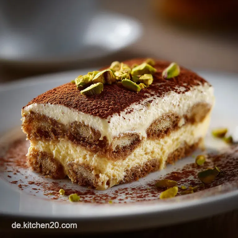 Himmlisches Pistazientiramisu: Cremiges Dessert Wie Vom Italiener presentation
