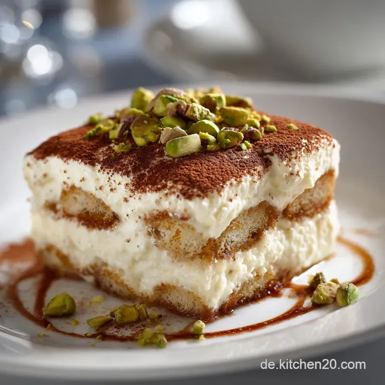 Himmlisches PistazienTiramisu: Cremiges Dessert wie vom Italiener
