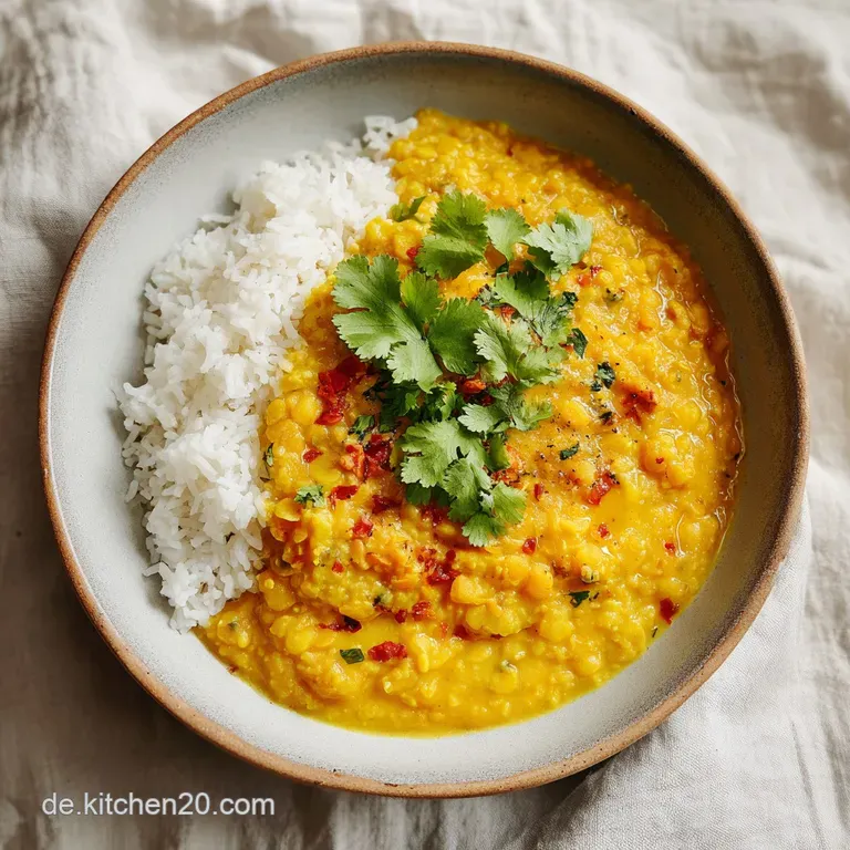 Rote Linsen Dal: Cremig und W&uuml;rzig
