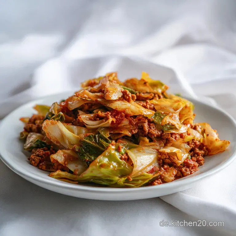 Deftiger Schmorkohl mit Hackfleisch