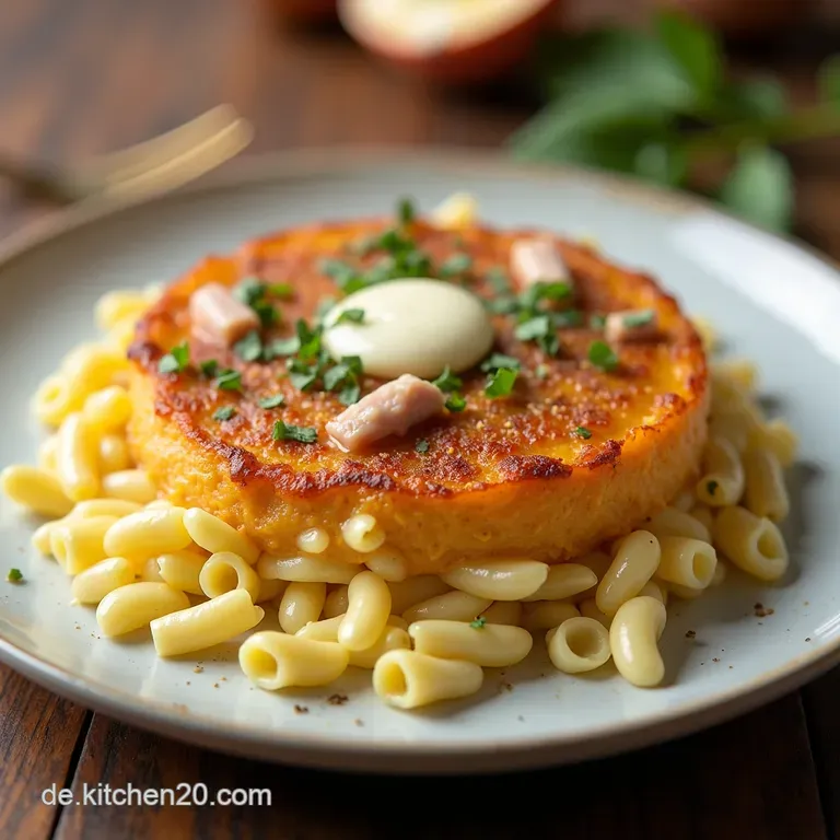 Der Ultimative FeierabendKlassiker Cremiger SchinkenNudelauflauf