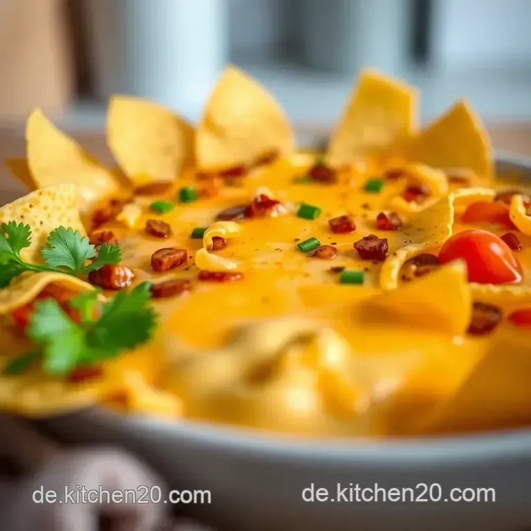 Der Ultimative Nacho K&auml;se Dip: So Cremig Wie Vom Imbisswagen! presentation