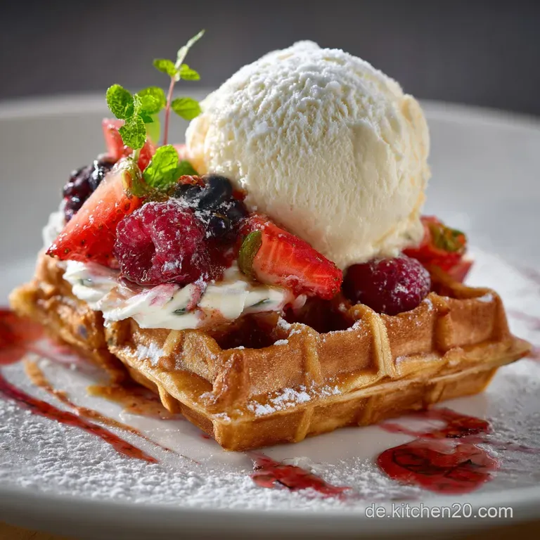 Dicke fluffige Waffeln ButtermilchGiganten mit Souffl&eacute;Effekt