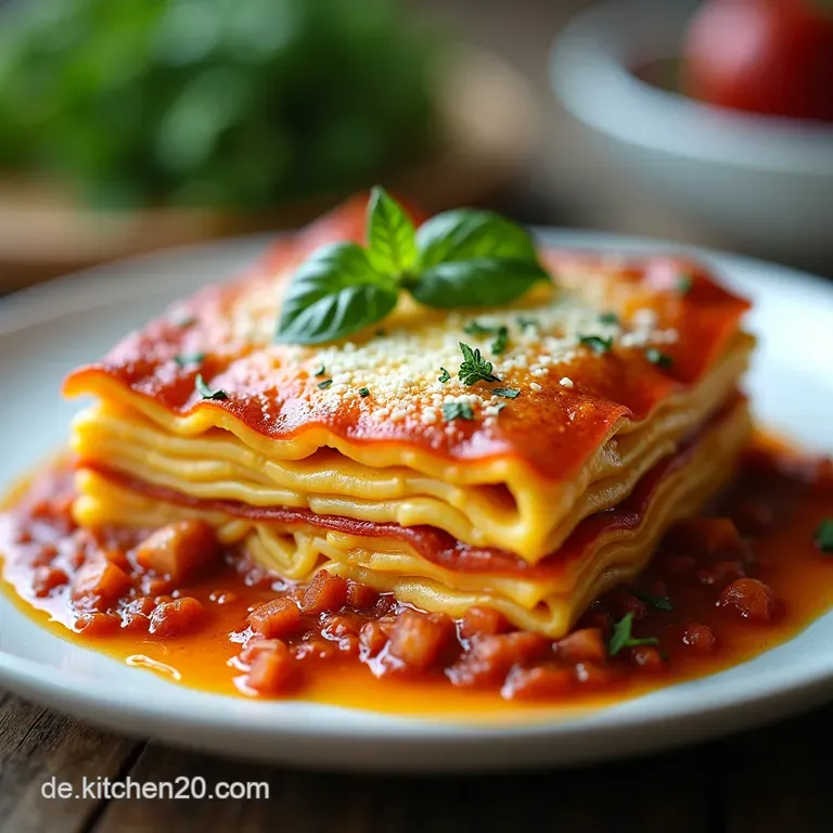Die RegenbogenLasagne Ein Farbenfest f&uuml;r den Gaumen