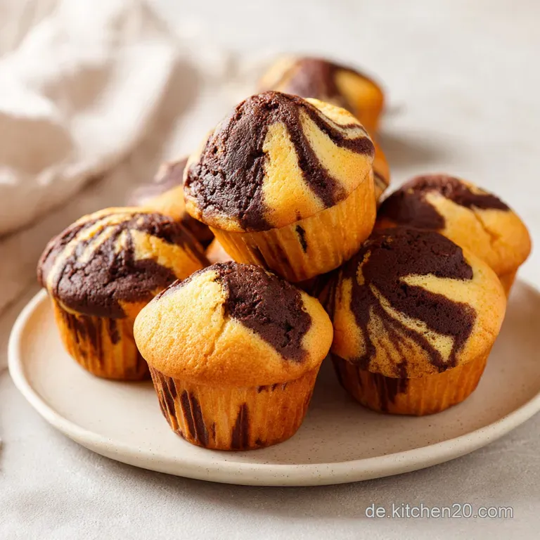 Donauwellen Muffins: Saftig und Cremig