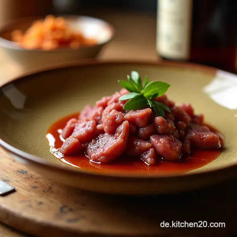 Einfaches Rindergulasch Mit Rotwein Nach Oma Art presentation