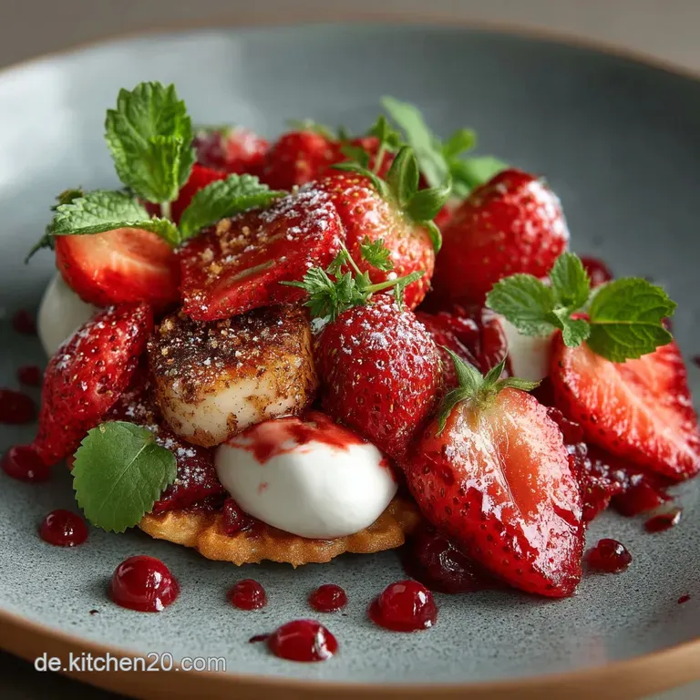 Einfache ErdbeerBlätterteigHerzen mit VanilleFrischkäse