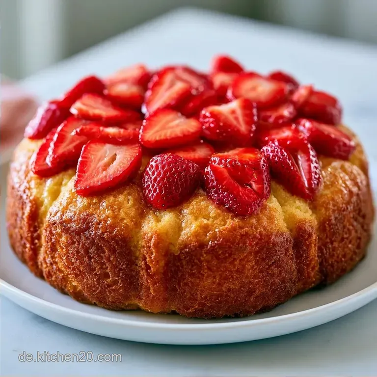 Schneller Erdbeerkuchen vom Blech mit Quark