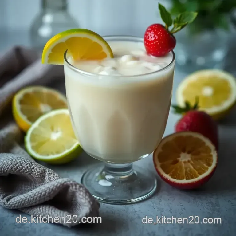 Erfrischende Batida De Coco &ndash; Ein Genuss Aus Brasilien presentation