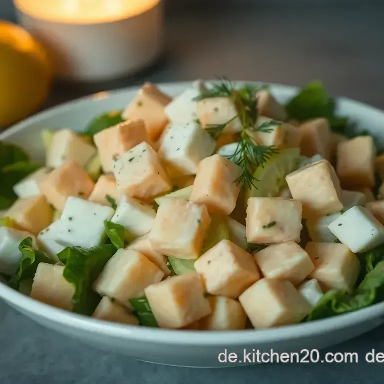 Erfrischender Gurkensalat mit Sahne