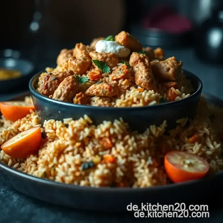 Exotisches Chicken Biryani: Ein Fest F&uuml;r Die Sinne presentation