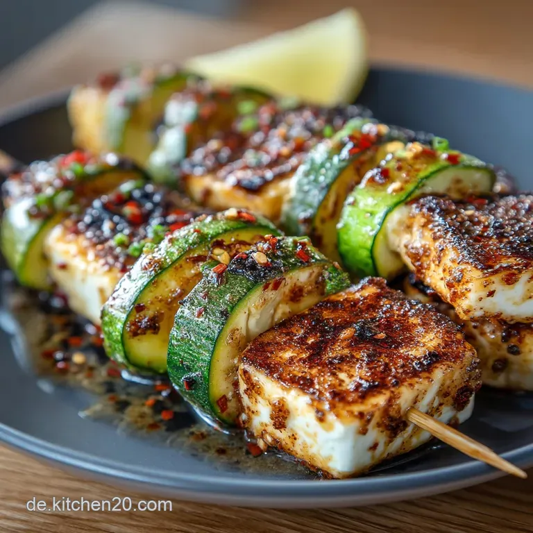 Griechische Frische Marinierte FetaGurkenSpie&szlig;e mit Kr&auml;uterDressing