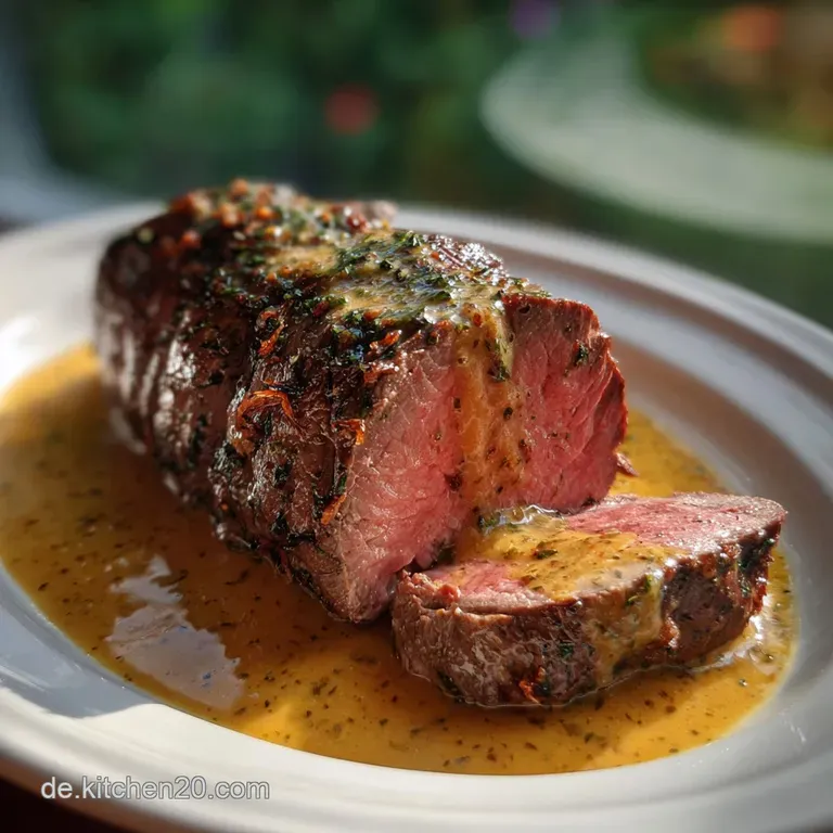 Perfekter Filetbraten mit Senfsauce