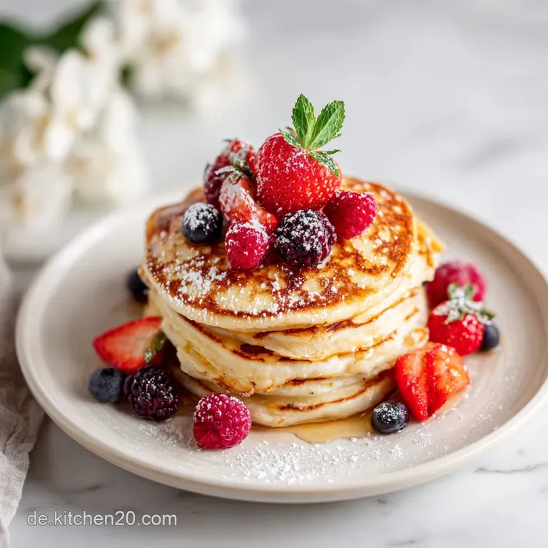 Buttermilch Pancakes: Au&szlig;en Knusprig
