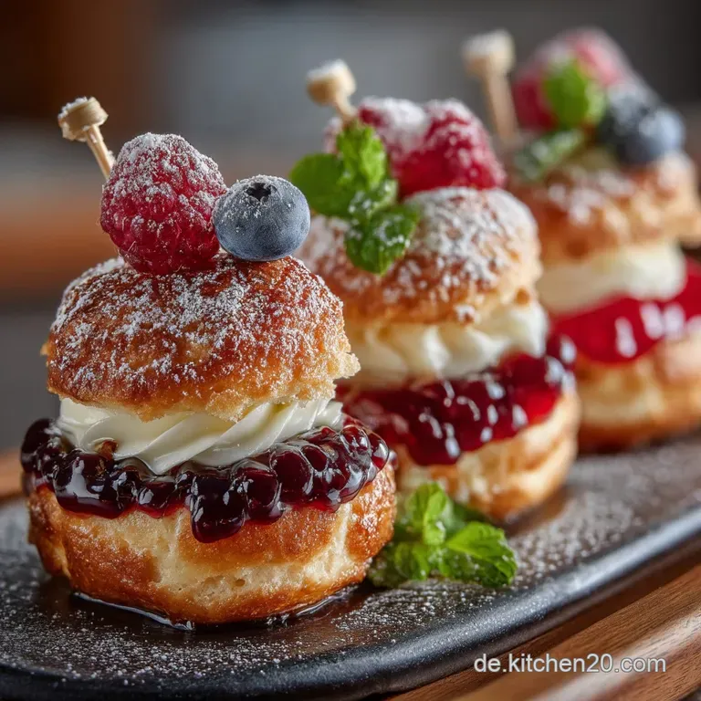 Süße Spieße großes Glück Die MiniPfannkuchenLust presentation