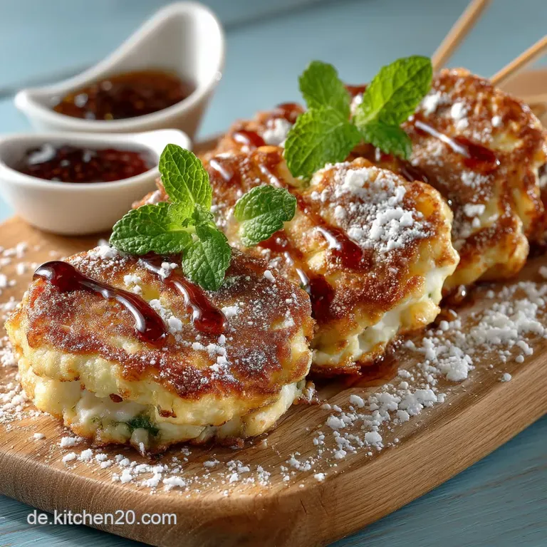 Fluffige MiniPfannkuchenSpieße Süßes Fingerfood für Brunch Kids