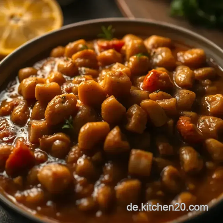Foul Medames &ndash; &Auml;gyptisches Bohnenp&uuml;ree Mit Aromatischen Gew&uuml;rzen presentation