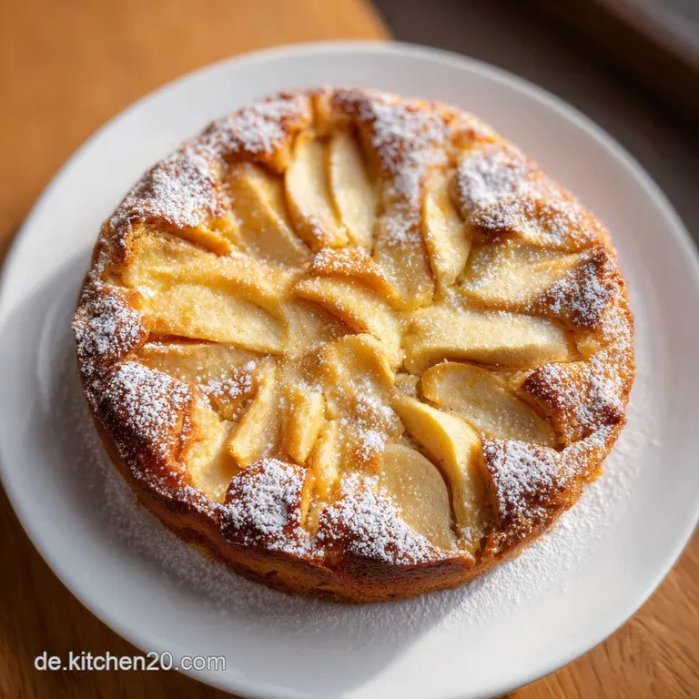 Franz&ouml;sischer Apfelkuchen: Saftige &Auml;pfel