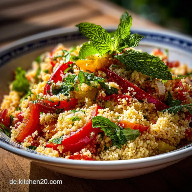 Frischer Couscous-Salat: Schnelles und Gesundes Rezept mit Minze