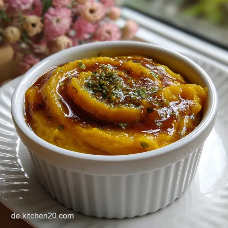 Low Carb Vegan KrbisSelleriePree mit fruchtiger Raffinesse