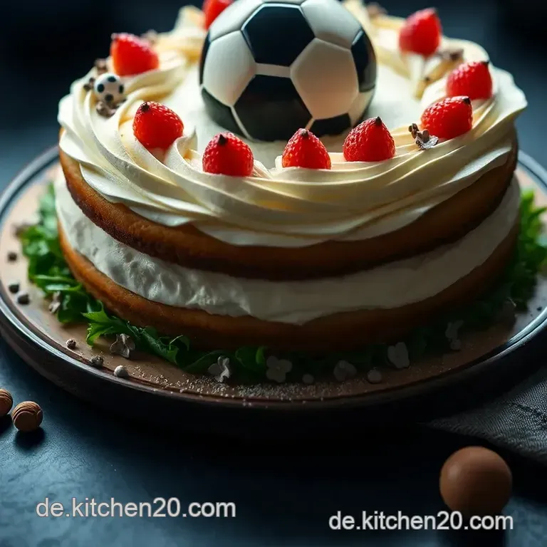 Fussballtorte &ndash; Der Ultimative Torjubel-Kuchen presentation