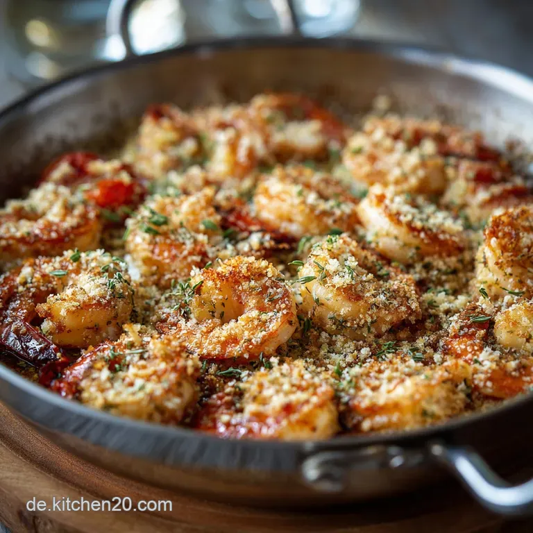 Garnelen Oreganata Das Knusprigw&uuml;rzige Blitzgericht Aus Dem Ofen presentation