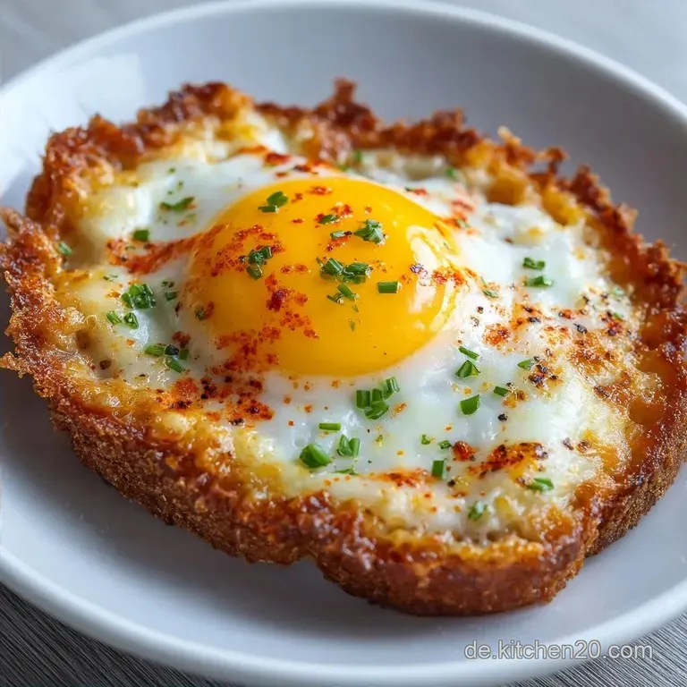 Gebackene Eier im Nest: Butterknusprig und Cremig