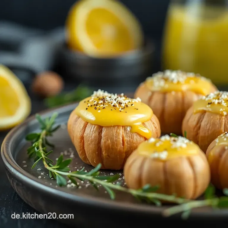 Gebratene Jacobsmuscheln auf Cremigem Lauch mit Zitronenbutter