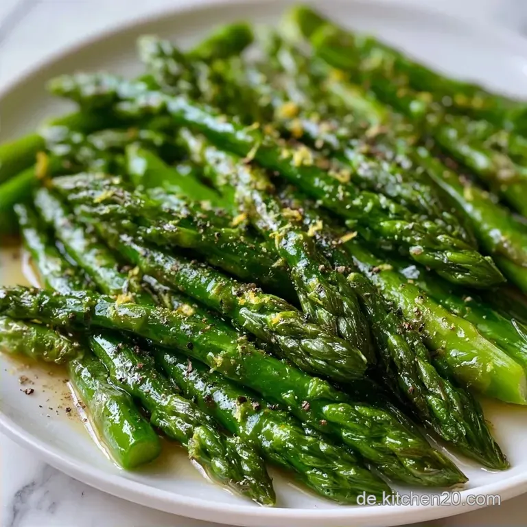 Gebratener Gr&uuml;ner Spargel: Knackig & Perfekt