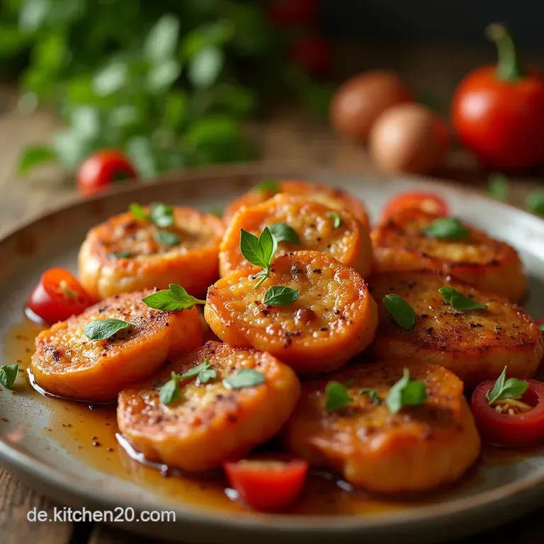 Bunte Paprikatr&auml;ume Gef&uuml;llte Schoten Mit Herzhaftem Rotem Reis Und Mediterranen Kr&auml;utern presentation