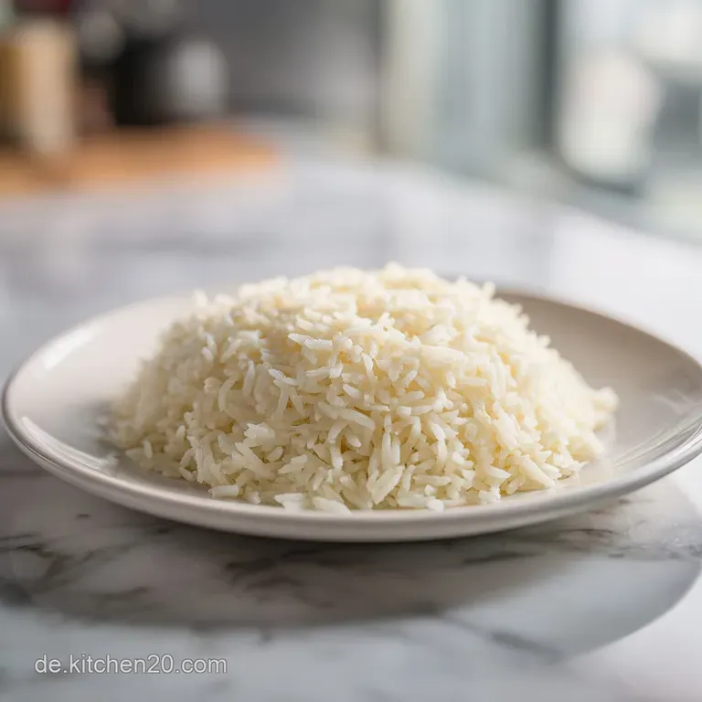 Gekochter Reis: Seidig und Getrennt