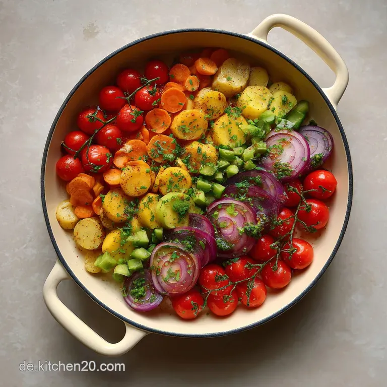 Glutenfreies Rezept f&uuml;r jeden Tag mit buntem Gem&uuml;se