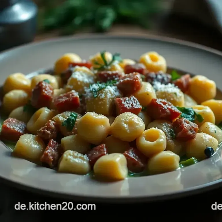 Gnocchi B&uuml;ndner Art: Krautstiel-K&auml;se-Traum