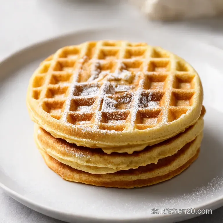 Goldene SonntagsWaffeln So einfach wie lecker