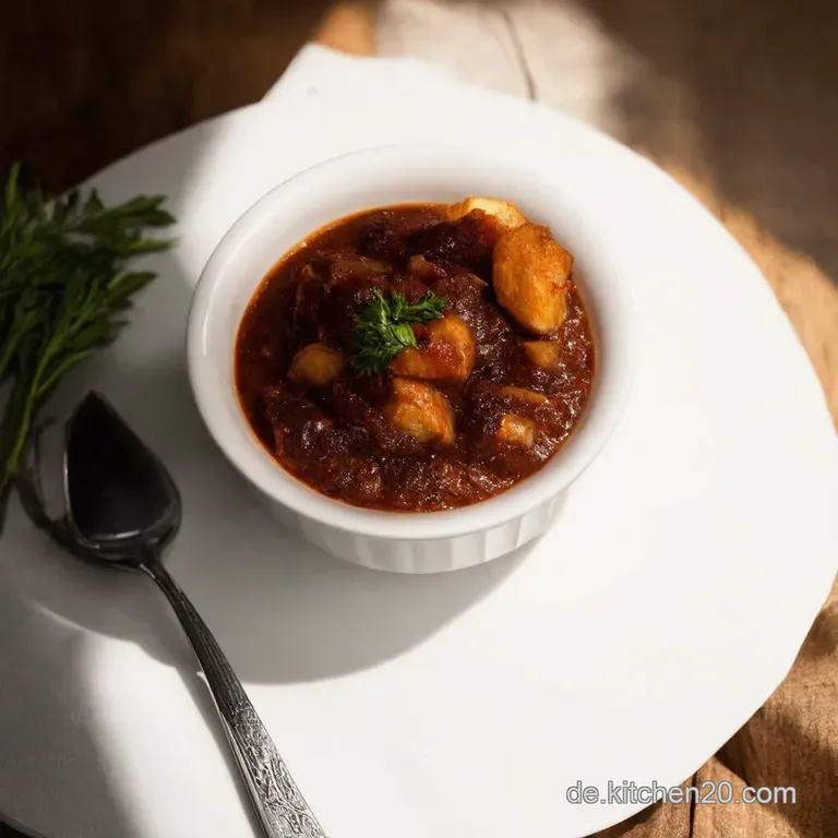 Gulasch mit Rotwein Zartes Rindergulasch
