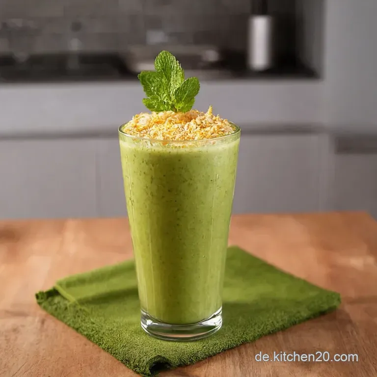 Gurkenkick Der Erfrischende Gr&uuml;ne Smoothie presentation