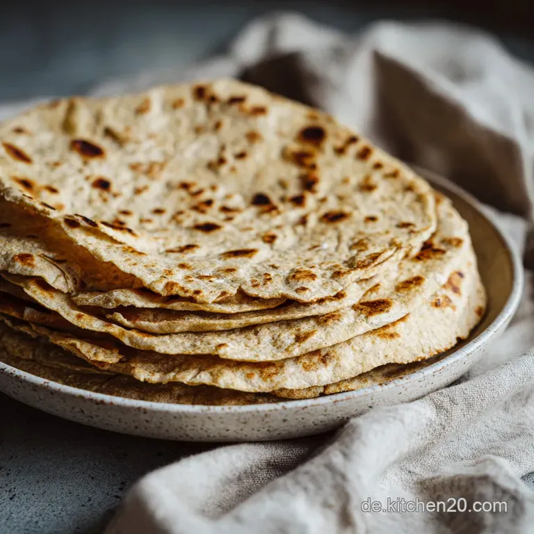 Hafer-Tortillas: Hausgemacht & Biegsam