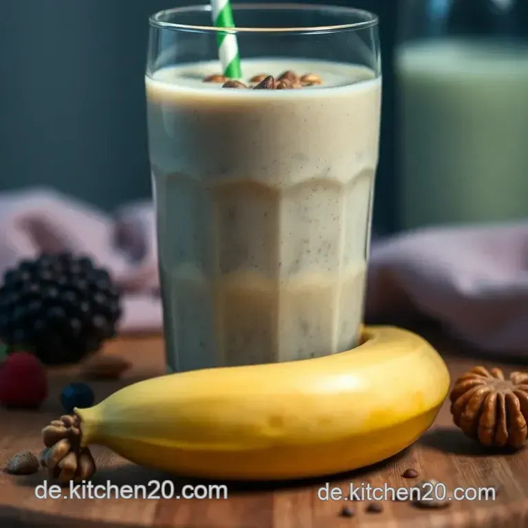Haferkleie-Nuss-Smoothie: Power-Fr&uuml;hst&uuml;ck F&uuml;r Genie&szlig;er presentation