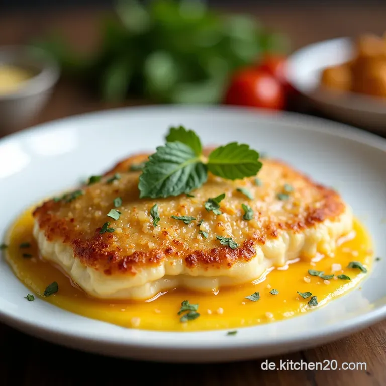 H&auml;hnchenfilet in cremiger ParmesanTr&auml;umerei