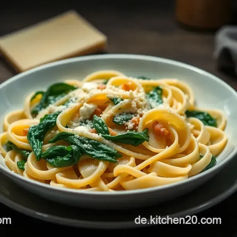 Hausgemachte Nudeln nach italienischer Art