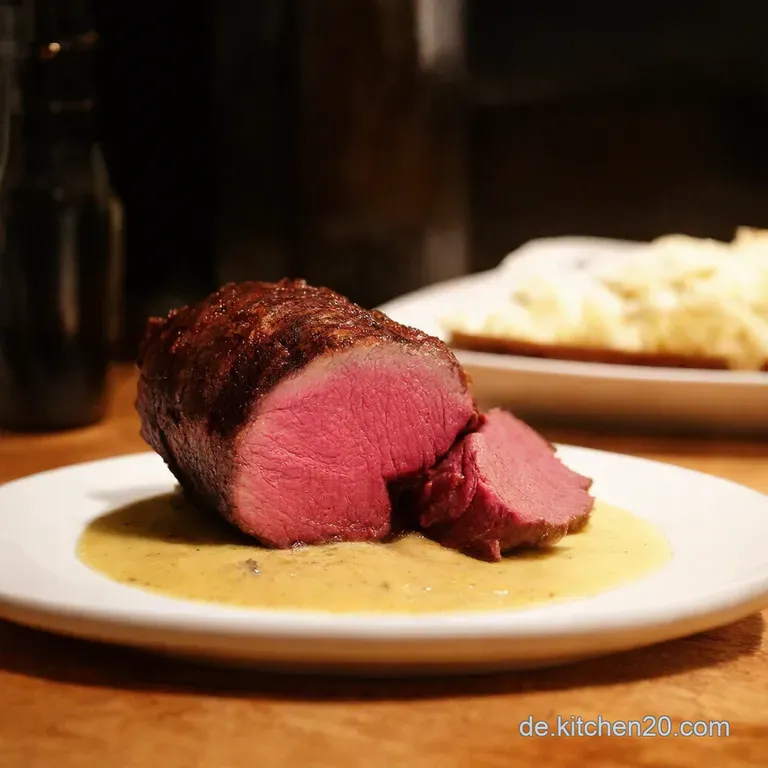 Hausgemachtes Abenteuer Herzhaftes D&ouml;rrfleisch Beef Jerky presentation