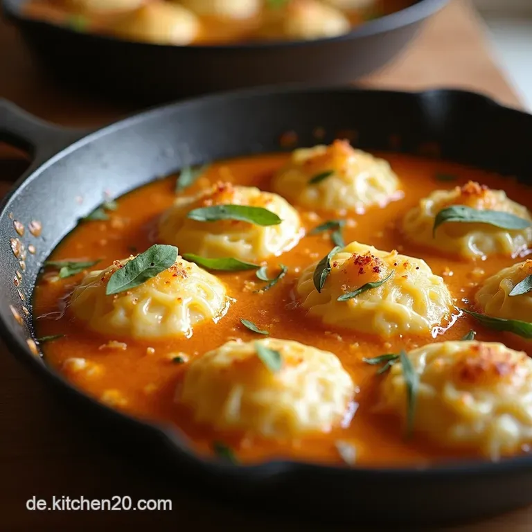 Herzhafte H&auml;hnchenbrokkoligratinpfanne presentation