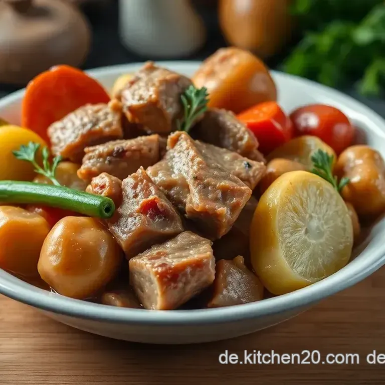 Herzhafte Rinderbr&uuml;he nach traditioneller Art