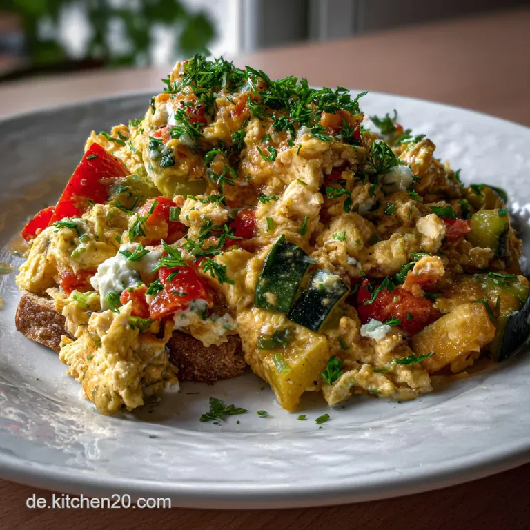 Gem&uuml;seschmarrn mit Kr&auml;uterdip: Herzhaft und gerissen