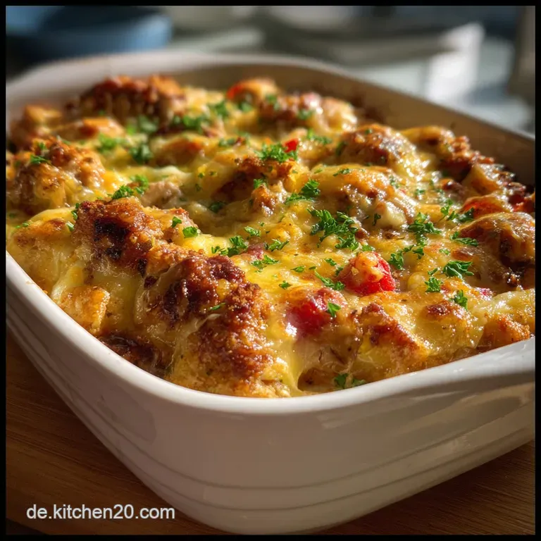 J&auml;gerschnitzel Auflauf J&auml;gerschnitzel Auflauf mit Pilzso&szlig;e